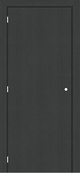 Bloc Porte Grey Oak H204 X L83 Cm Côte Tableau P.droit Gd Menuiseries
