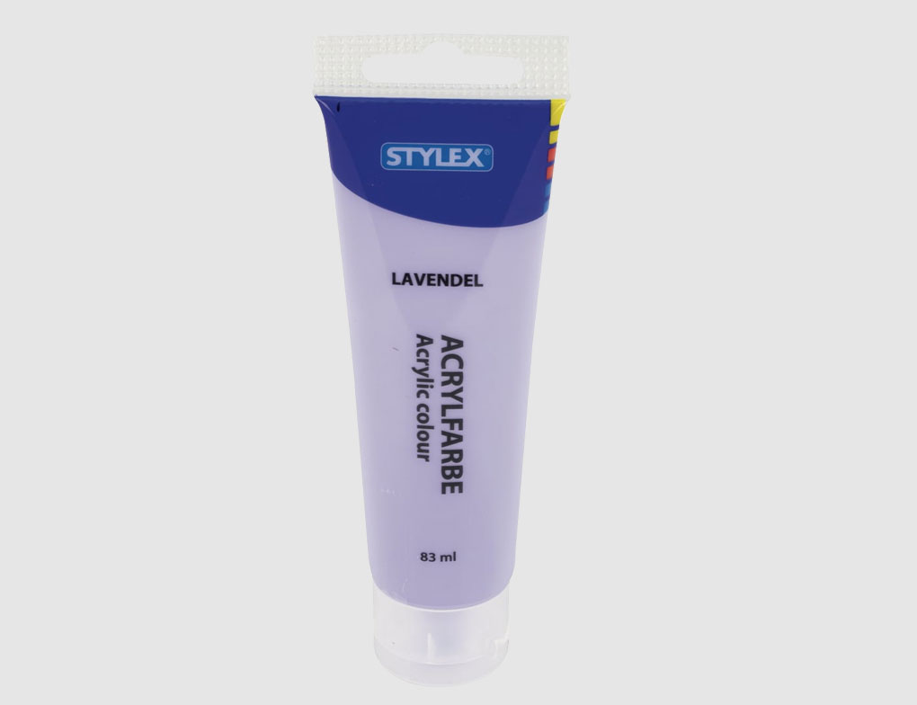 Acrylfarbe lavendel pastell