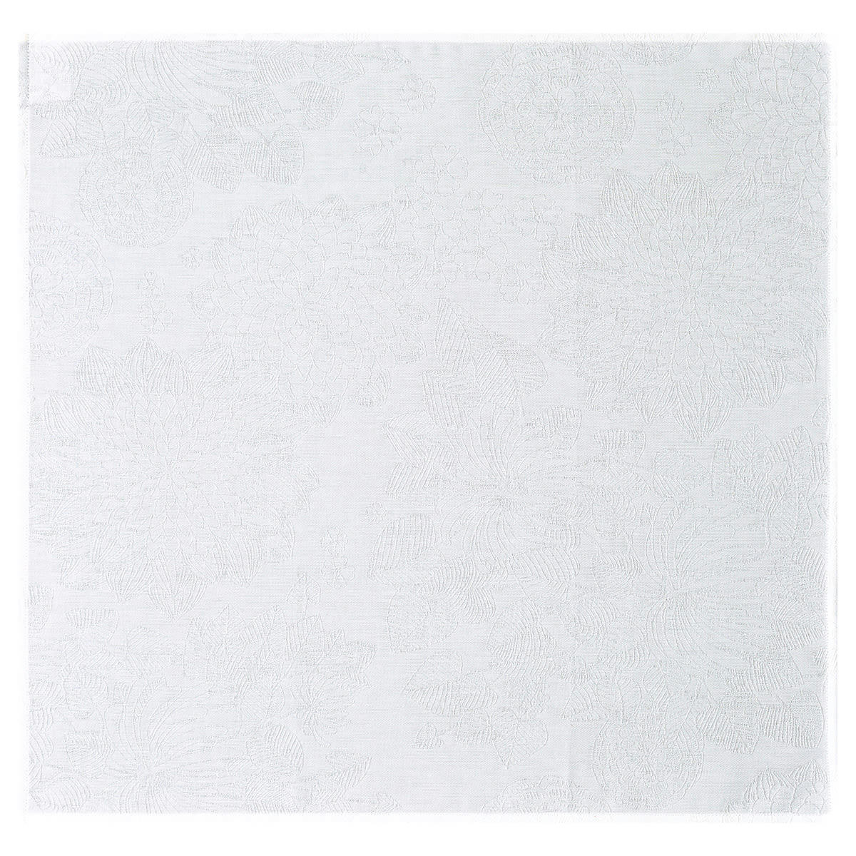 MARIE-GALANTE - Serviette en coton blanc 58 x 58