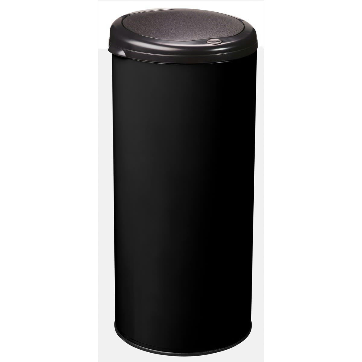HANDTOUCH - Poubelle à ouverture par pression 45L en Métal Noir mat
