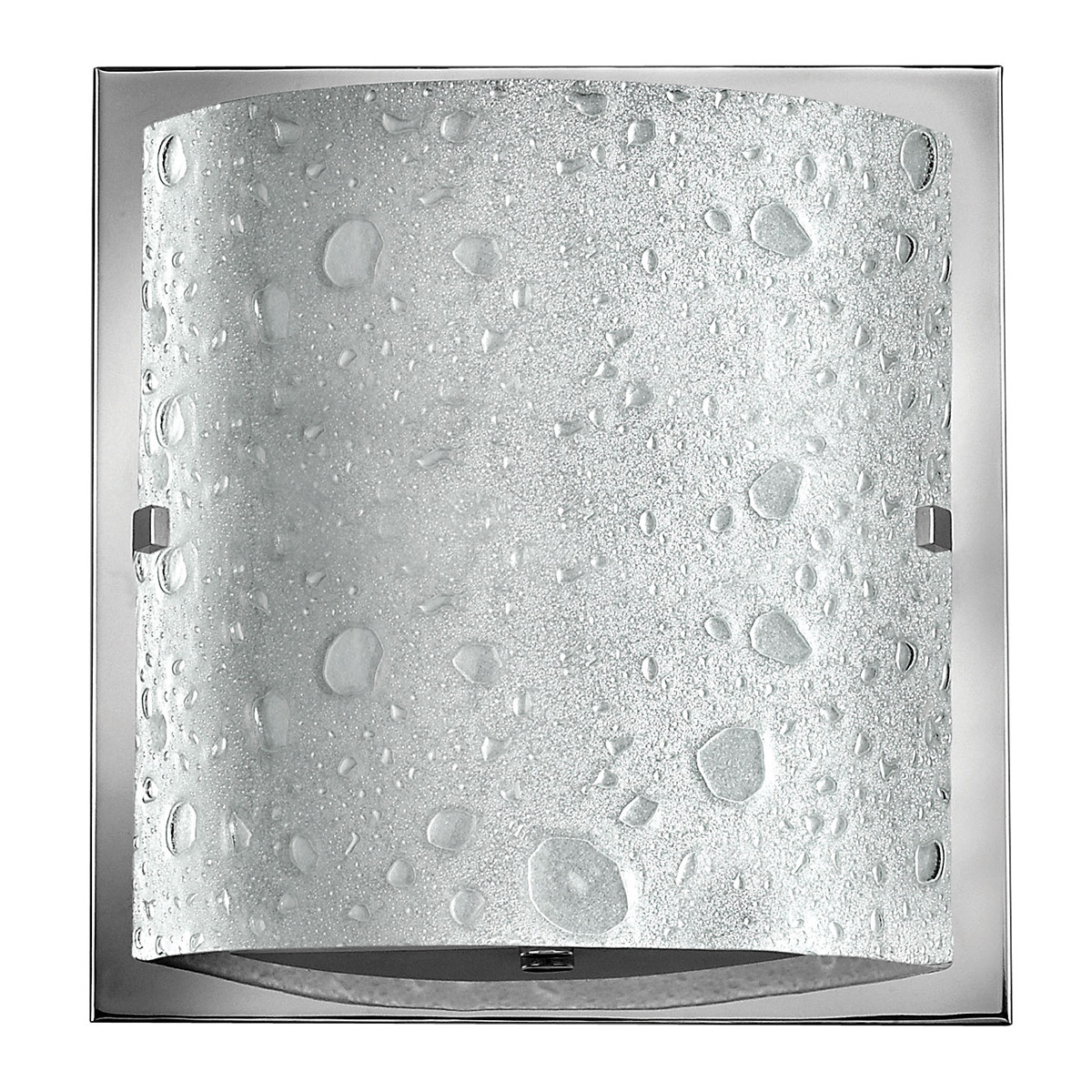 Kinkiet srebrny Daphne 1xG9x3W wym:22,8x21,5x9,8cm IP44 Hinkley
