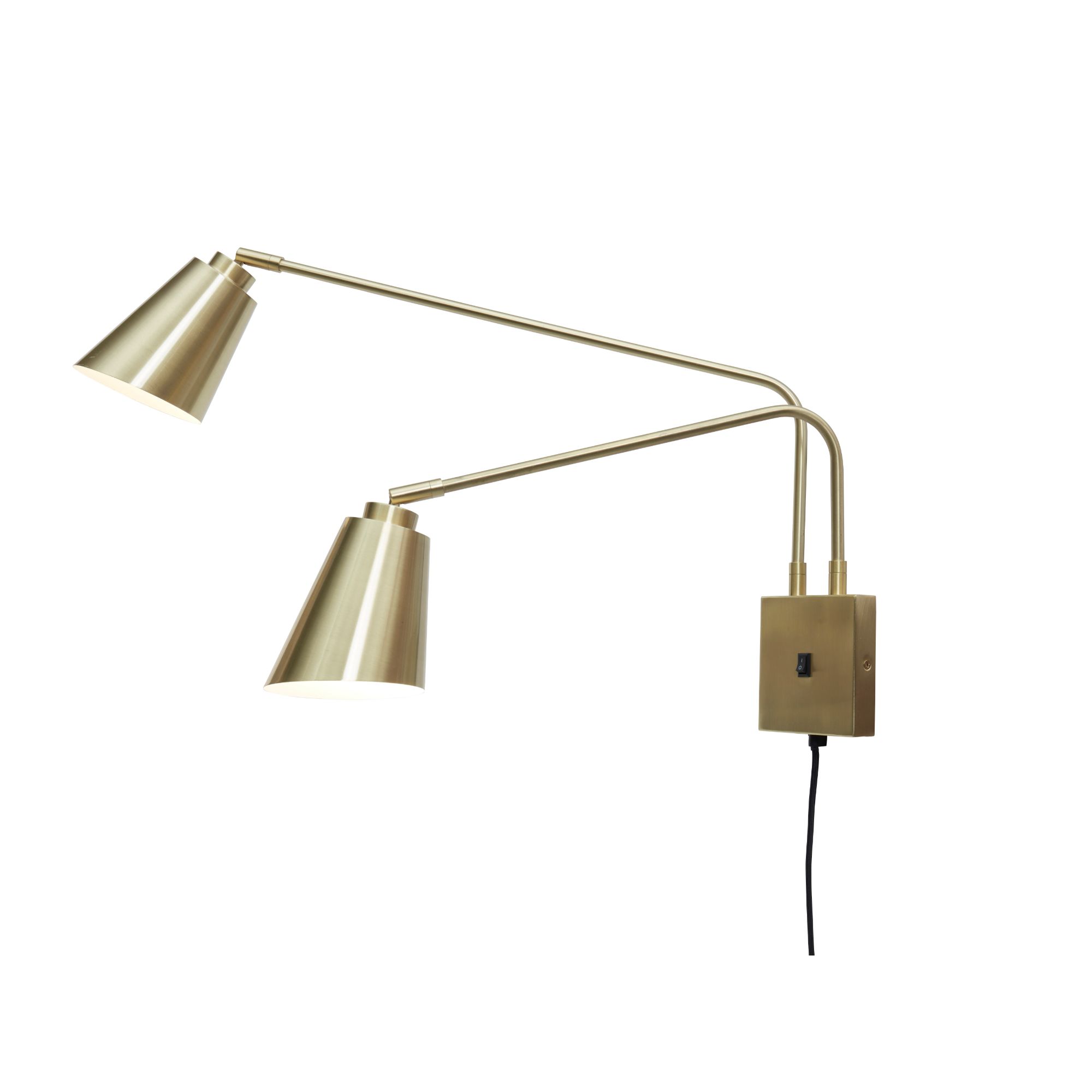 it's about RoMi wandlamp Bremen - goud - 130x60x49cm