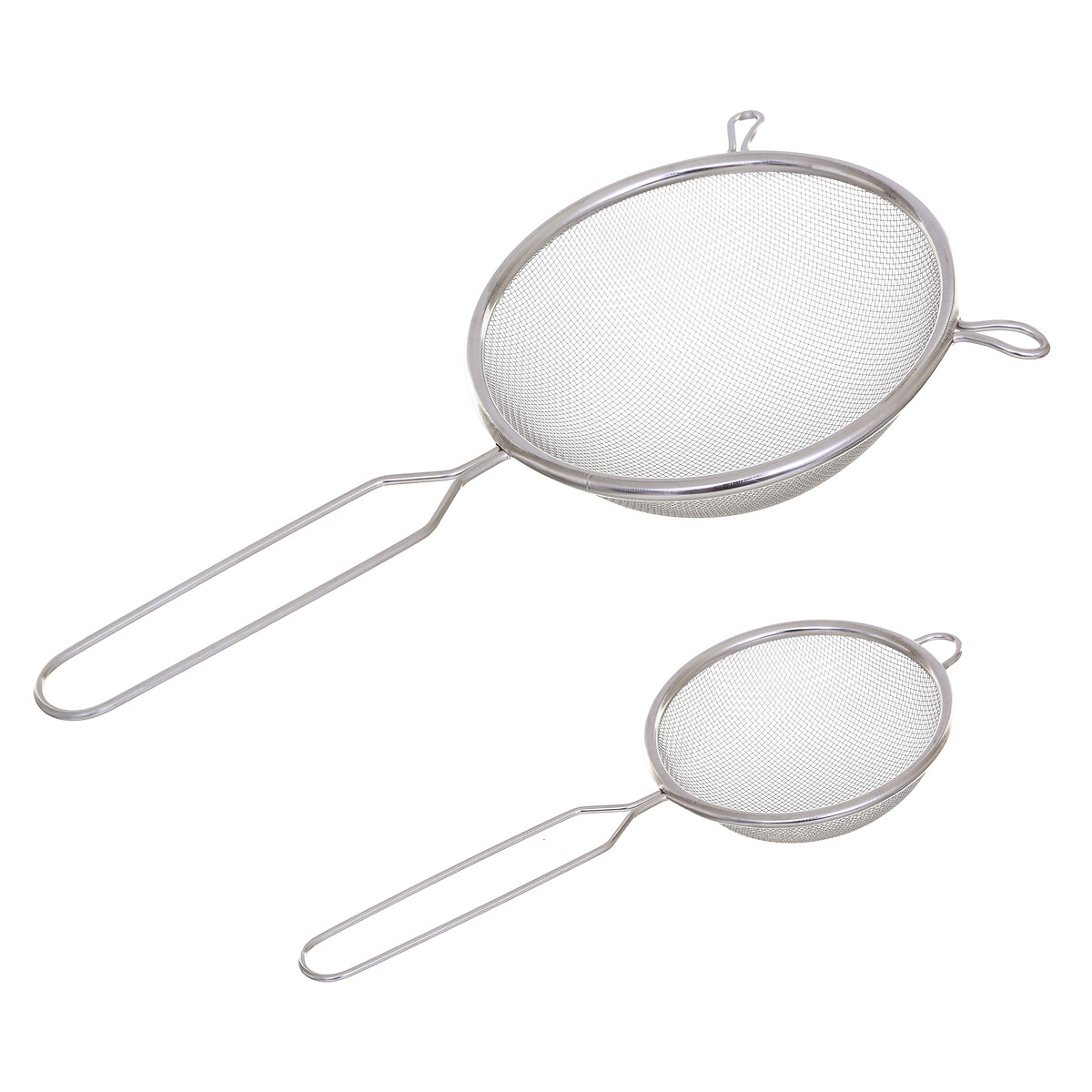 Conjunto de 2 coadores em metal