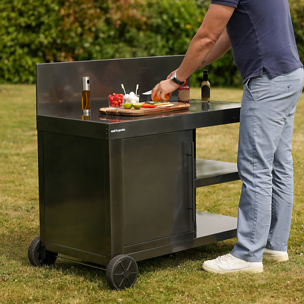 Desserte NOVA 110 Premium design pour cuisine extérieure