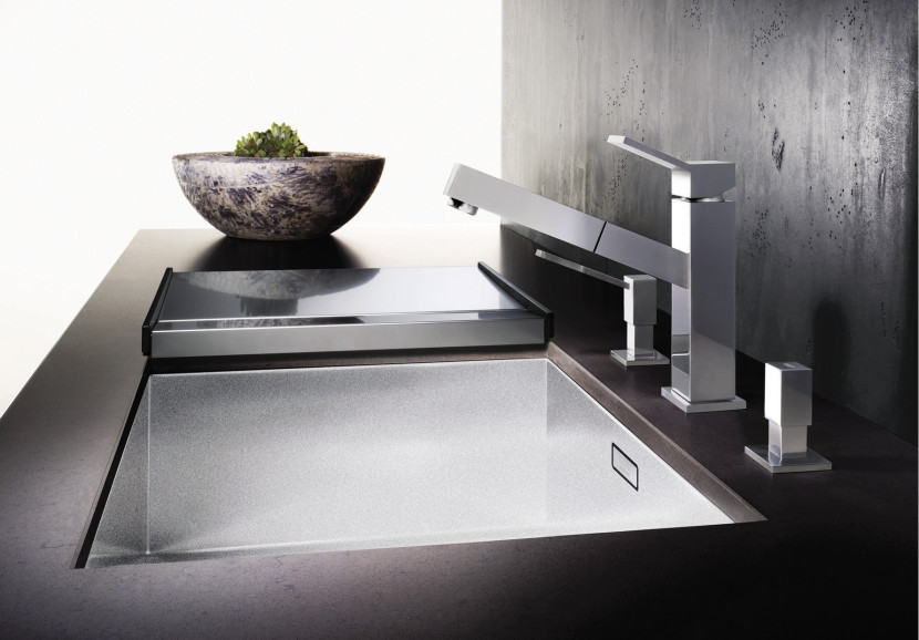BLANCO Zlewozmywak ZEROX 500-U stal polerowana InFino 521589