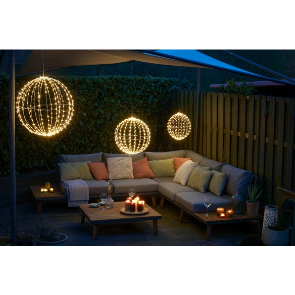 LED-Beleuchtung, D. 40 cm warm weiss