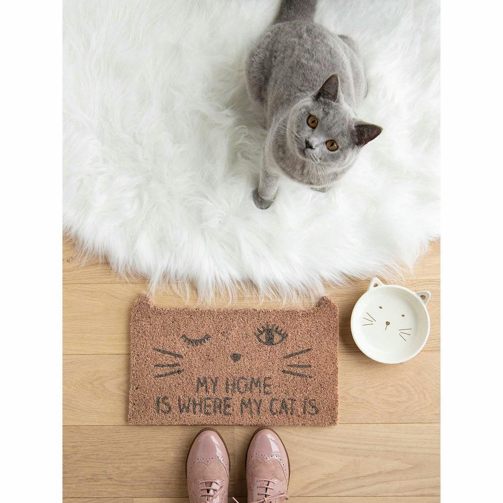 Eskimo - Tapis en fausse fourrure blanc 60 x 100 cm ESKIMO