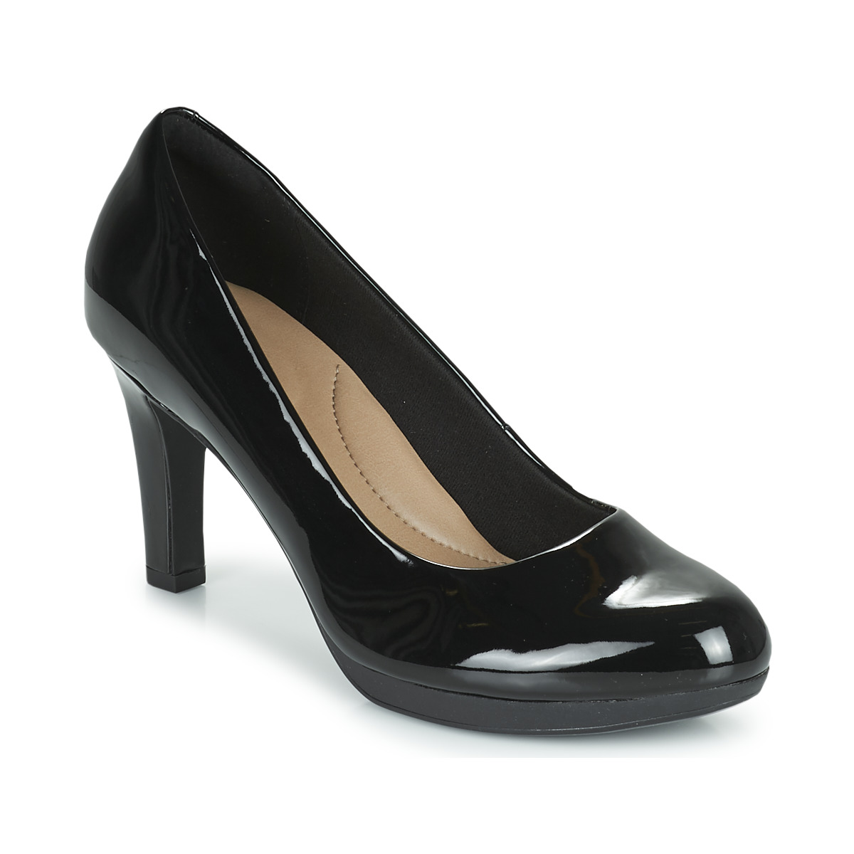Clarks - ADRIEL VIOLA -  black / Pat