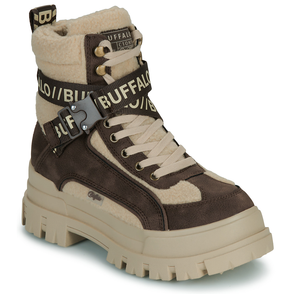 Buffalo - ASPHA COM1 WARM - Brown / Beige