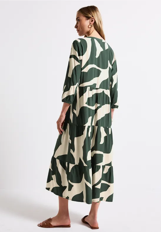 Maxikleid mit Print