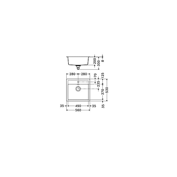 Evier Franke Sirius Tectonite SID610-56 - Carbone