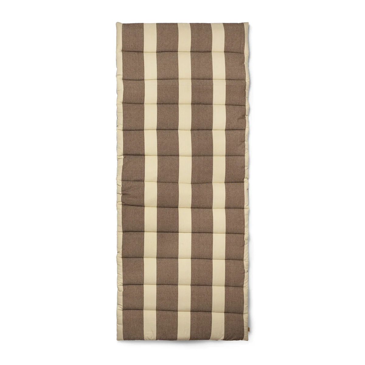 Ferm Living - Strand gesteppte Matratze, braun / beige