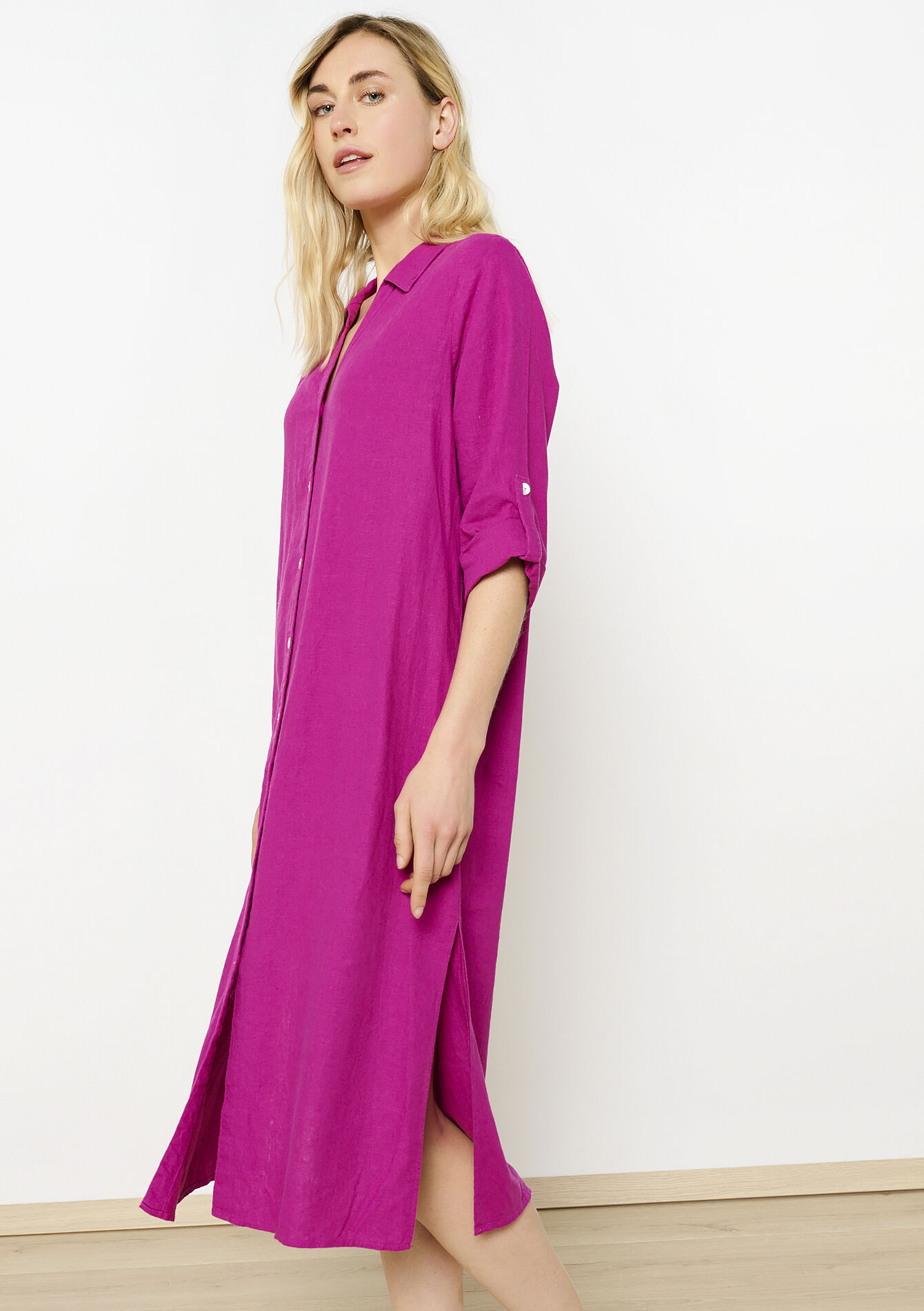 Overhemdjurk met knopen