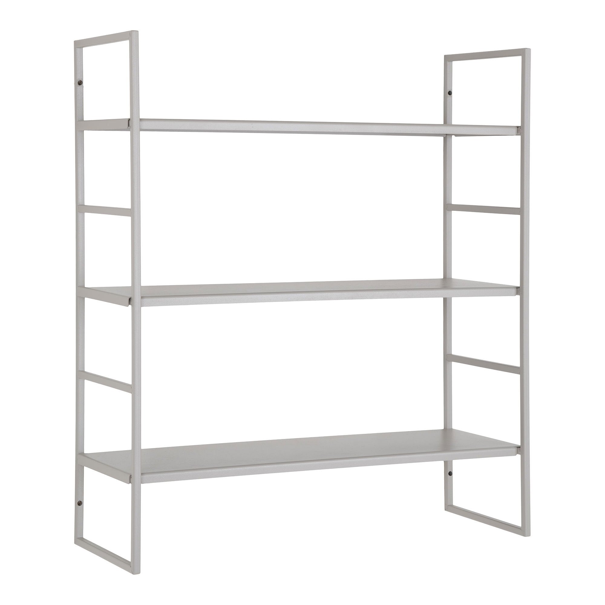 Rebellenclub Wandkast Elroze - 48 x 17 cm - Grijs