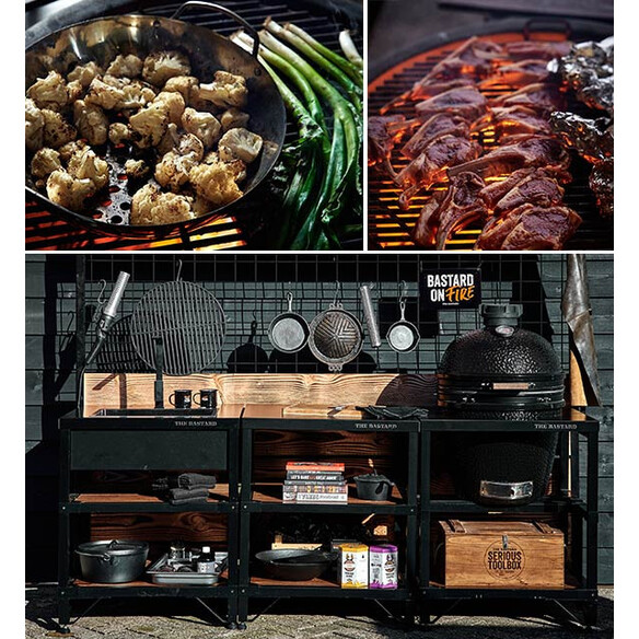 Barbecue kamado Classic Large à poser Ø 49 cm - The Bastard