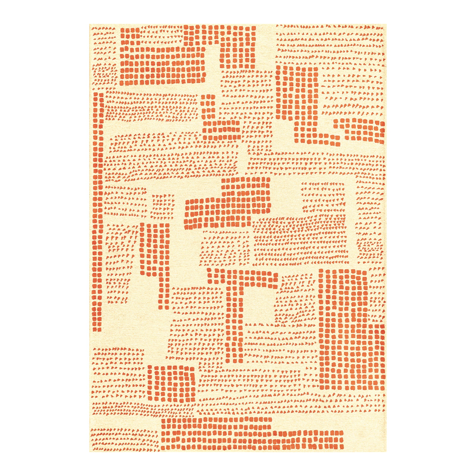 Ecorugs vloerkleed Grenadine - rood - 140x200cm