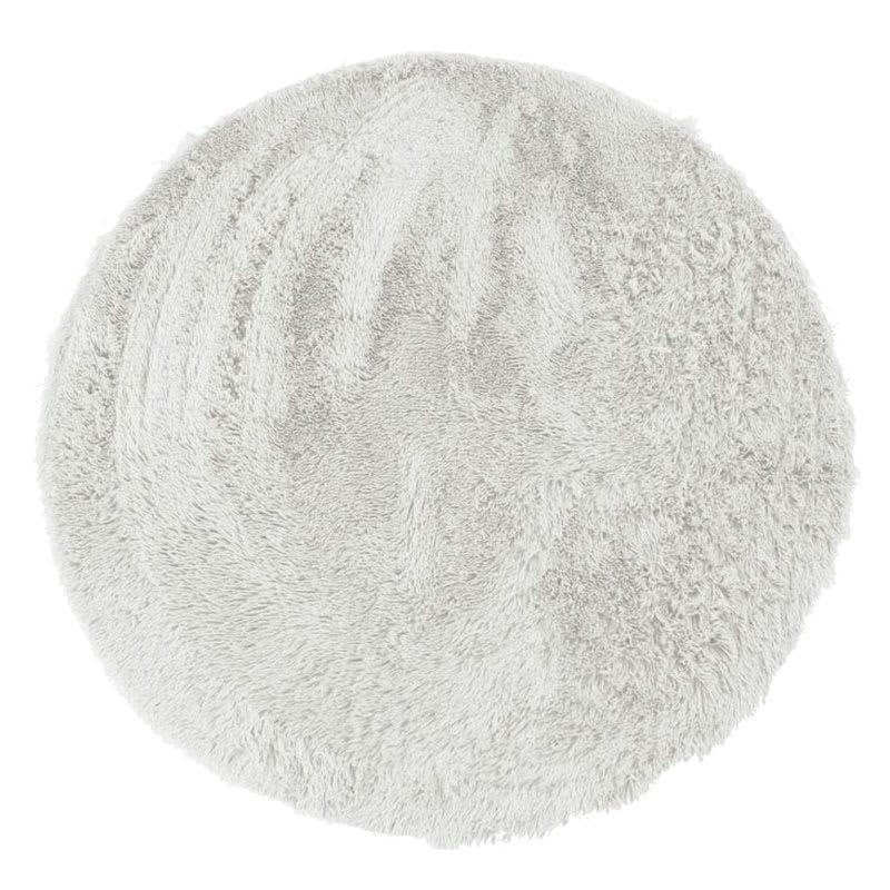 NEO - Tapis lavable à base fine et souple extra doux blanc diam.160