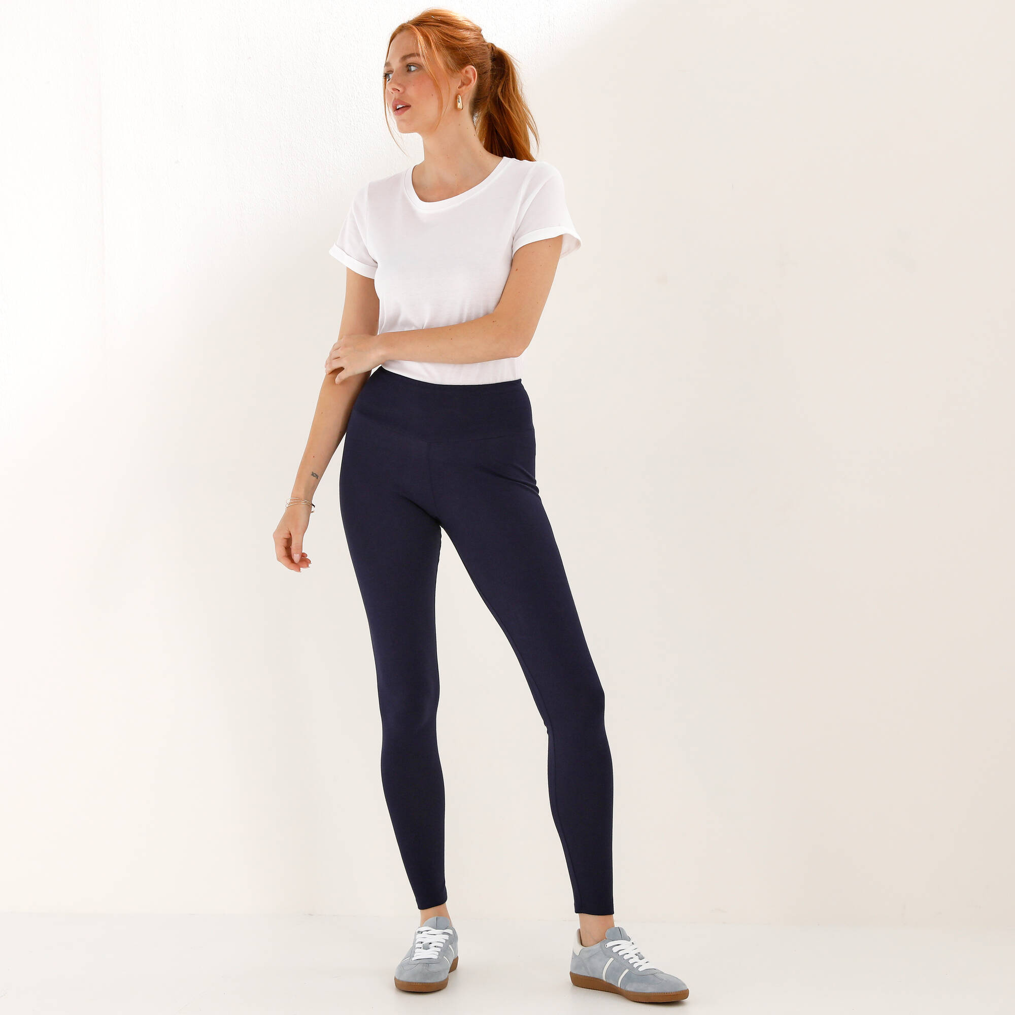 Legging taille haute, ventre plat