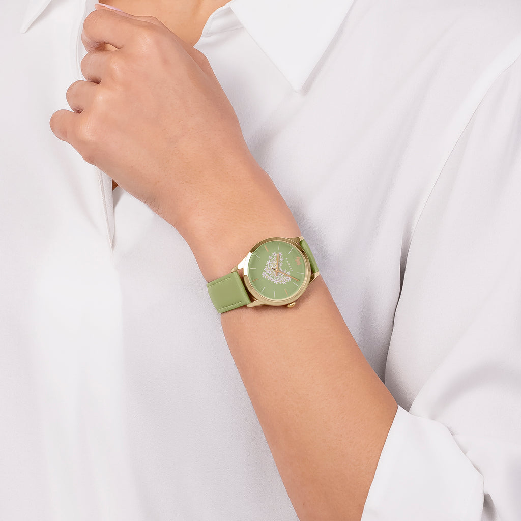My Love - 35MM Leather Strap Watch