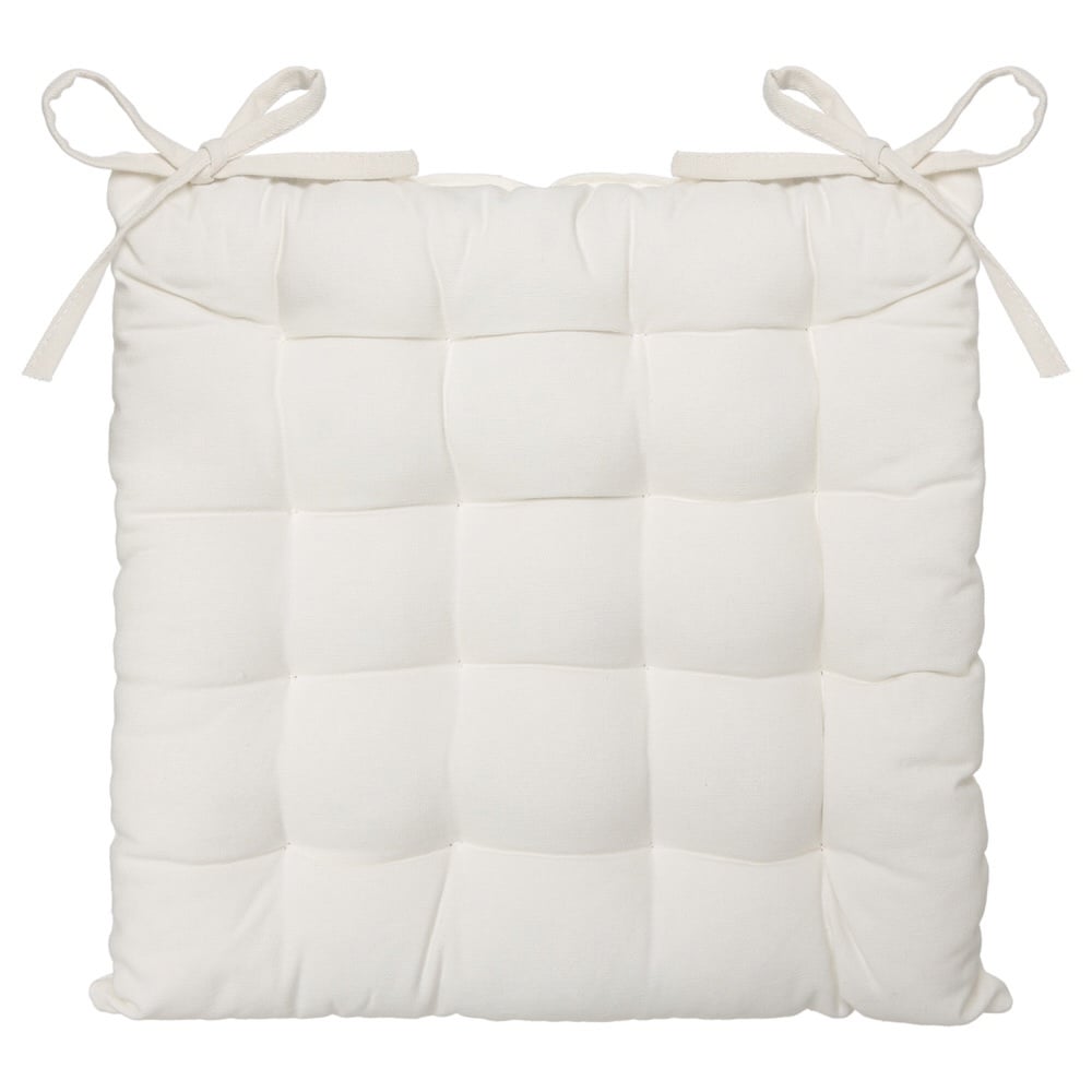 Coxim cru em algodão 38x38cm