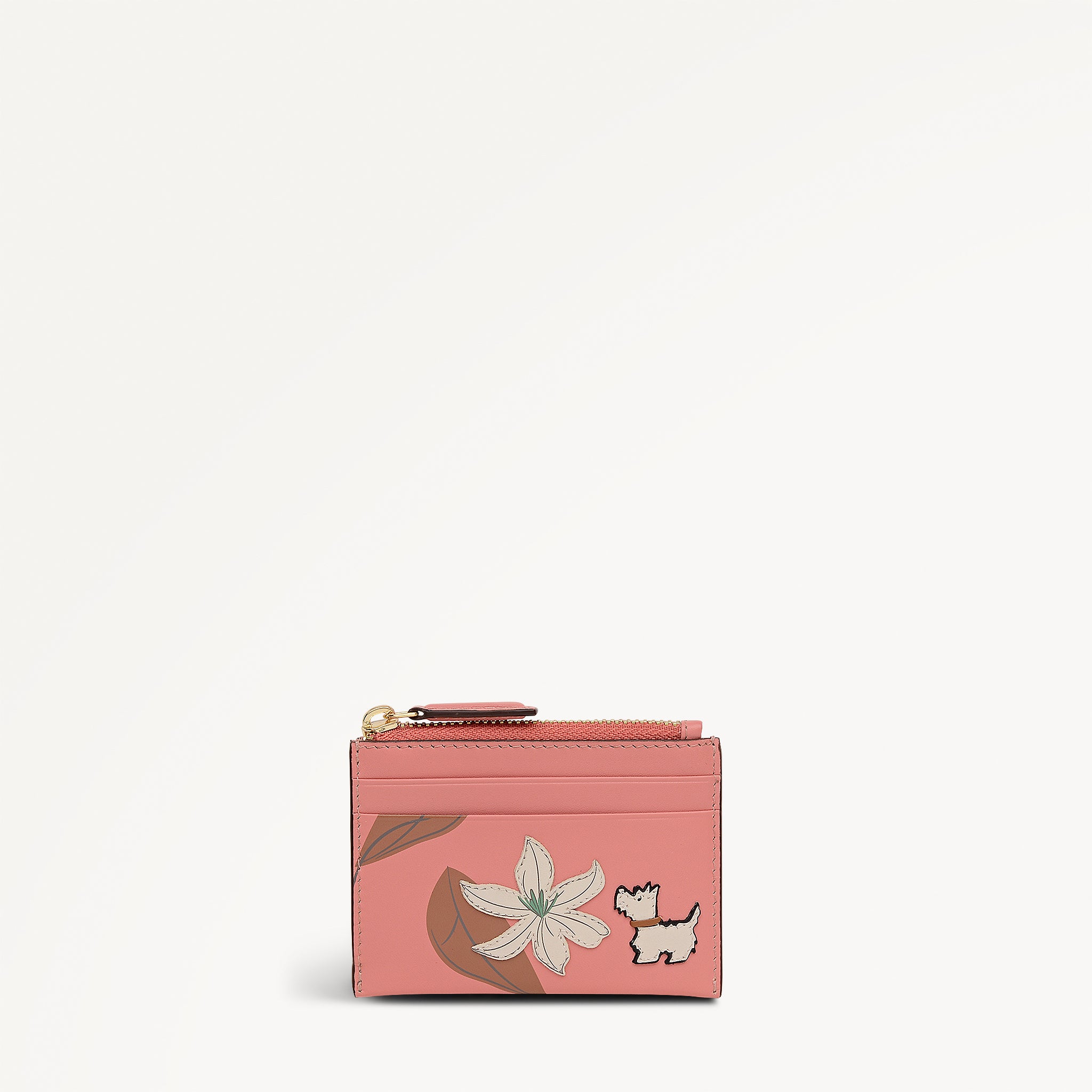 Pretty Petals - Small Zip Card & Coin Holder