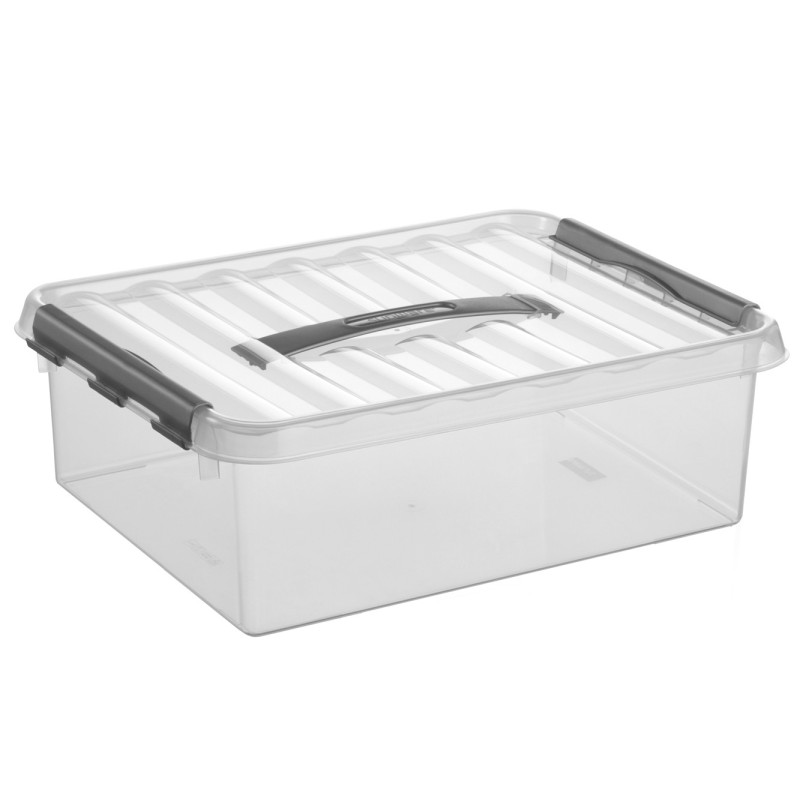 Box de rangement Q-Line transparent 10 L SUNWARE