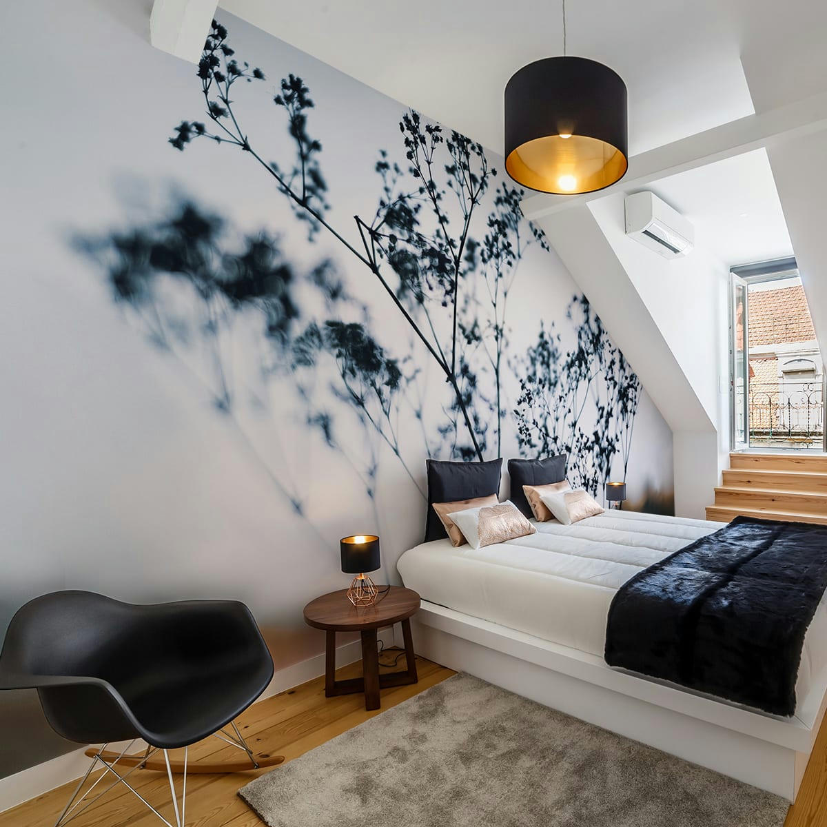 - Papier peint panoramique douceur végétale 225 x 250 cm