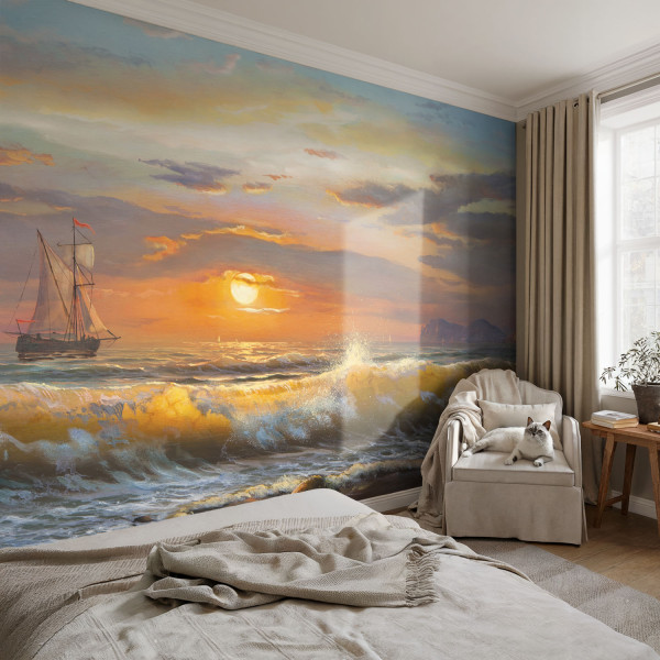 Tapeta Morska panorama wakacje lato flizelina premium 104x70