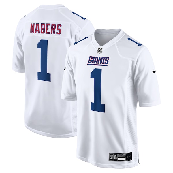 Malik Nabers New York Giants Nike Fashion Jersey - Tundra White