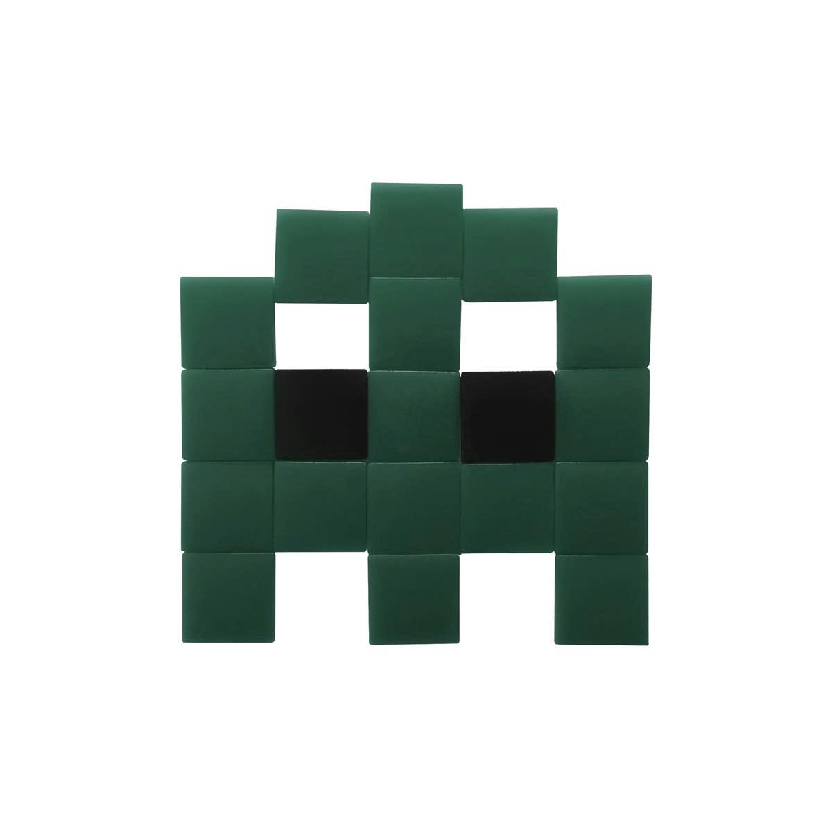 OUTDOOR FANTOME - Mosaïque adhésive en verre vert foncé