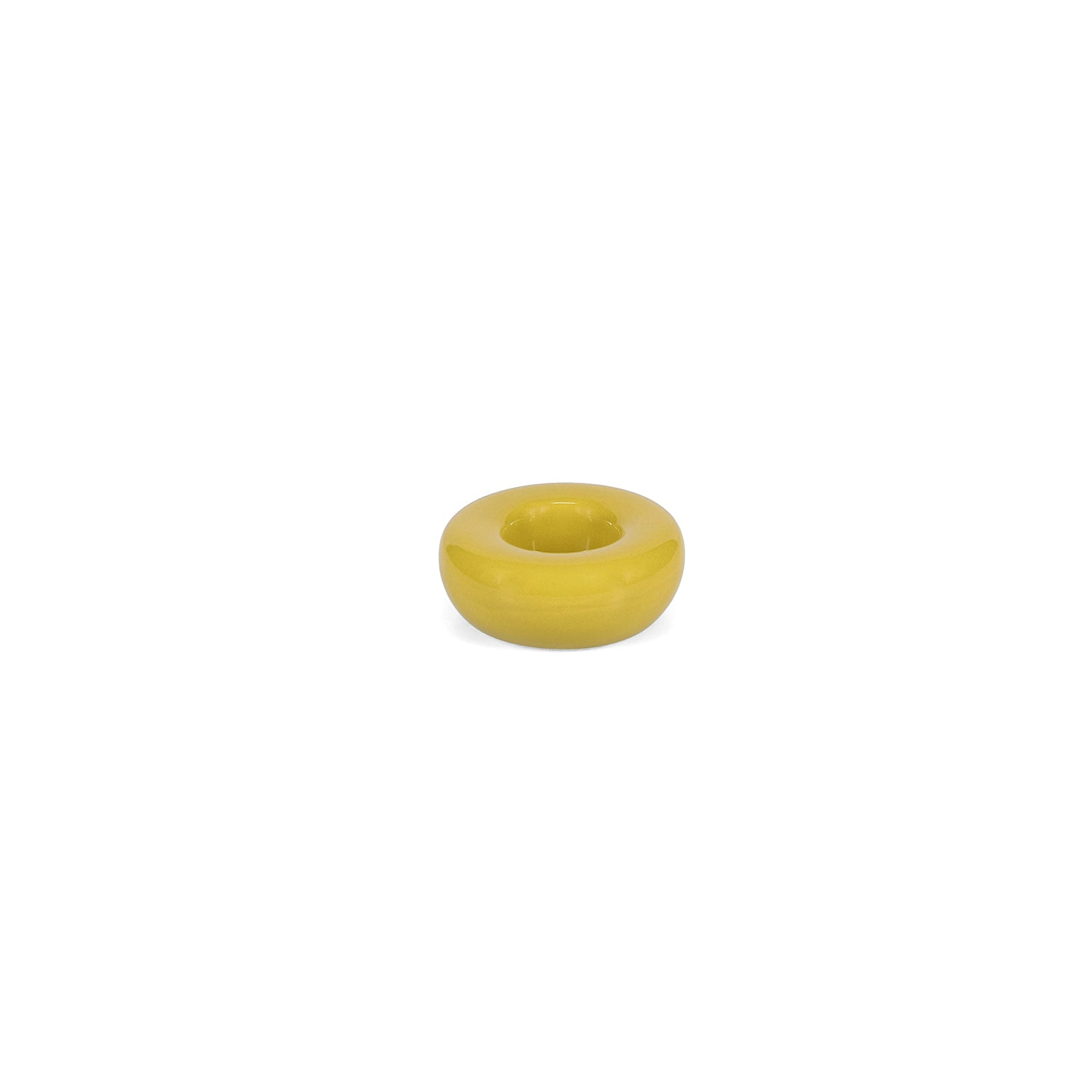 Ona - Eierdop 10xH4cm mustard yellow Billie - Set van 2