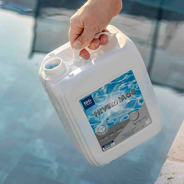 Hivernage Piscine - Anti Algues - Anti Dépôts - Protection Des équipements Et Des Revêtements - Bidon 5 Litres - Edg