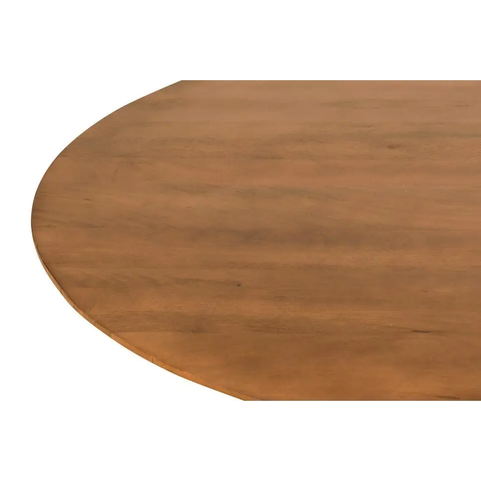 Eettafel Mokka Rond - Lichtbruin &Oslash;150cm