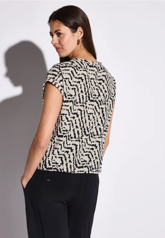 Bedruckte Bluse