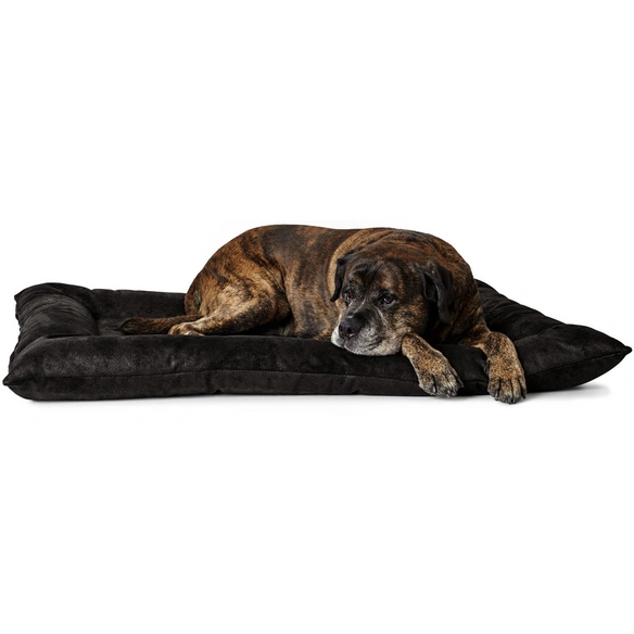 Hunde-Bett, BxHxL: 60 x 10 x 80 cm, schwarz