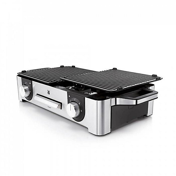 Gril électrique - WMF - Lono - 2400W - 28 x 50 cm - Antiadhésif - Deux zones de cuisson
