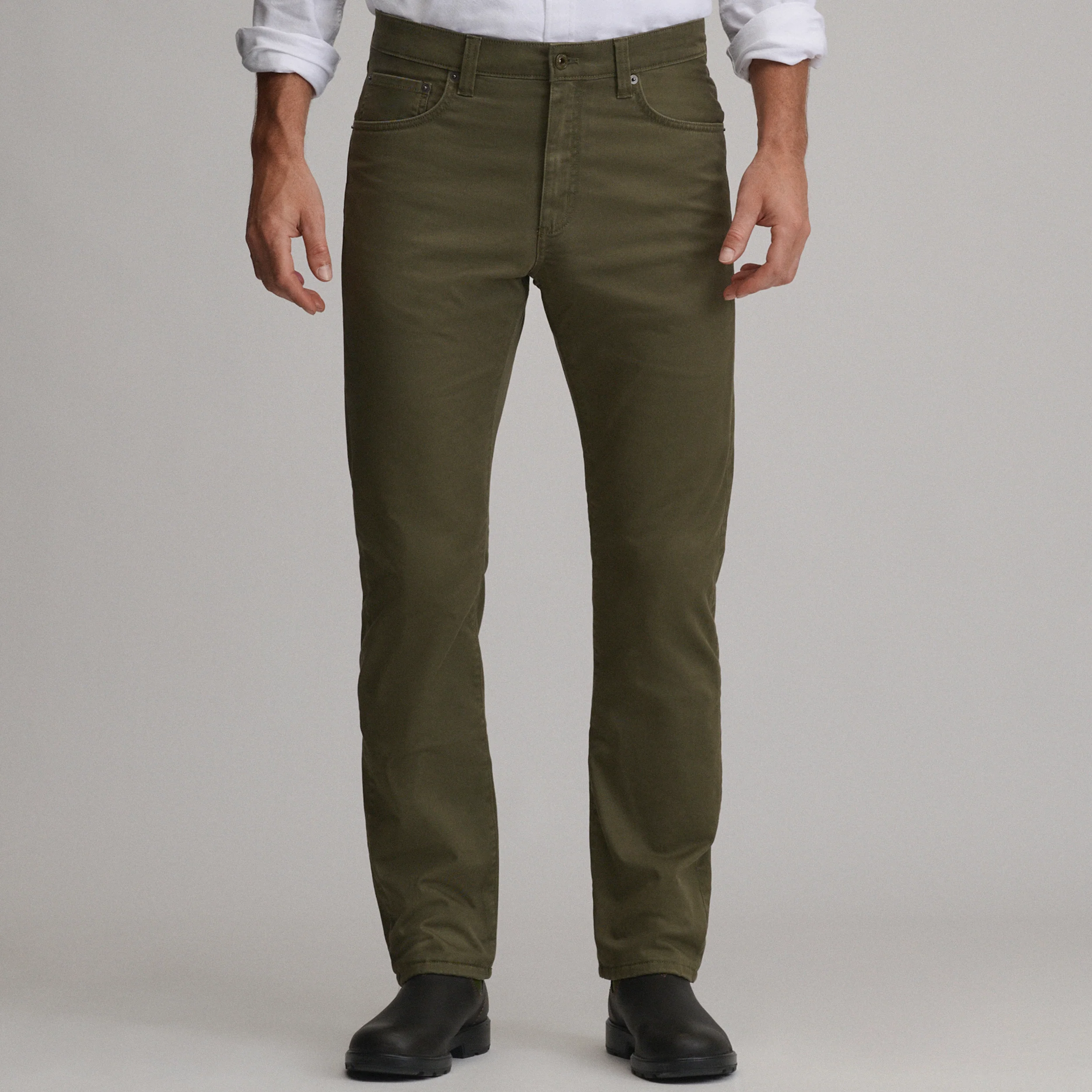 Men's Lined Legend Wash Twill 5-Pocket Pants
