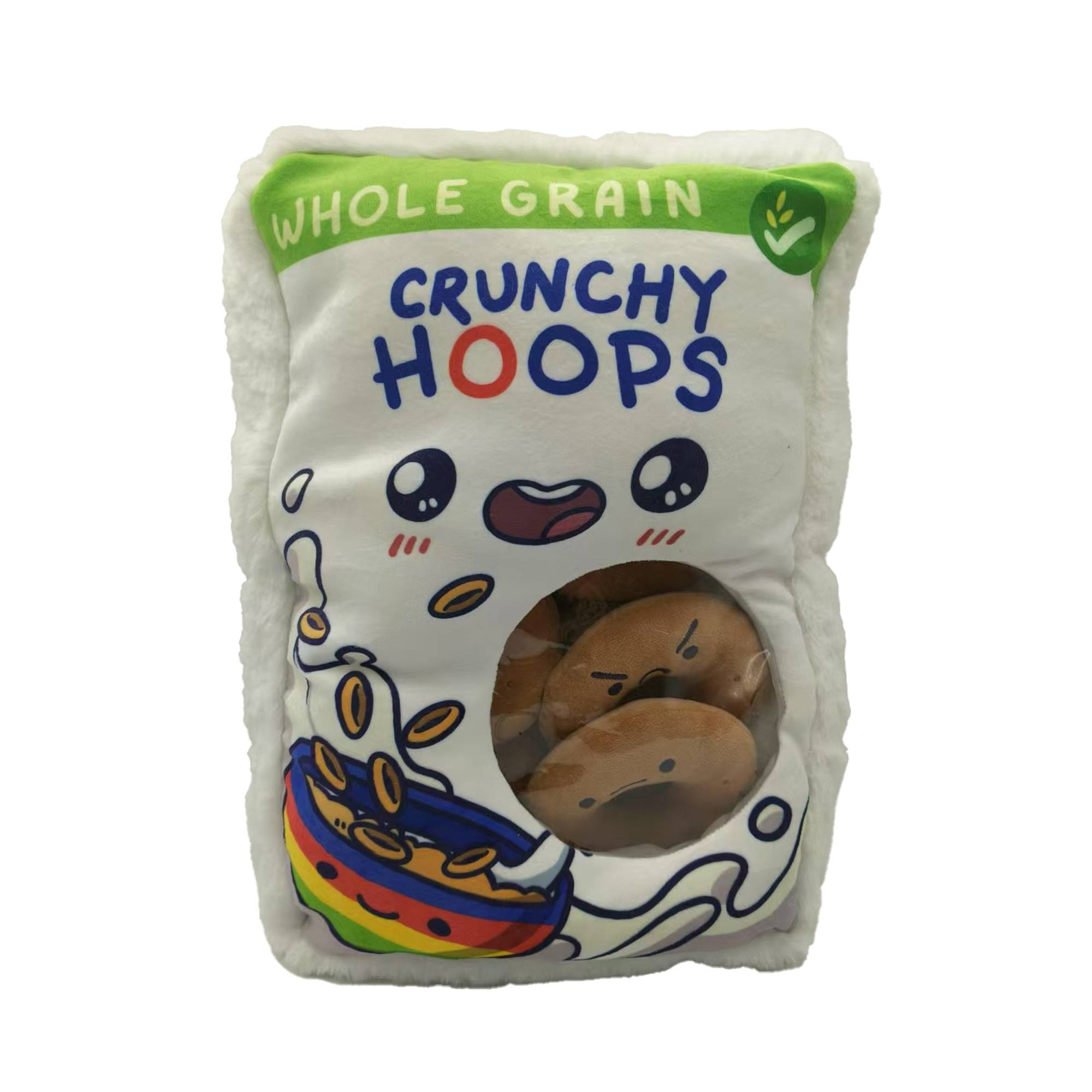 Crunchy Hoops Cereal Plushie