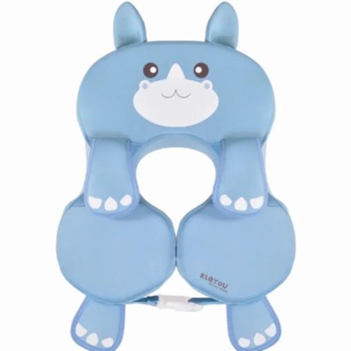 NNEOBA Baby Swim Float Non-Inflatable Buoyant Ring (Blue)