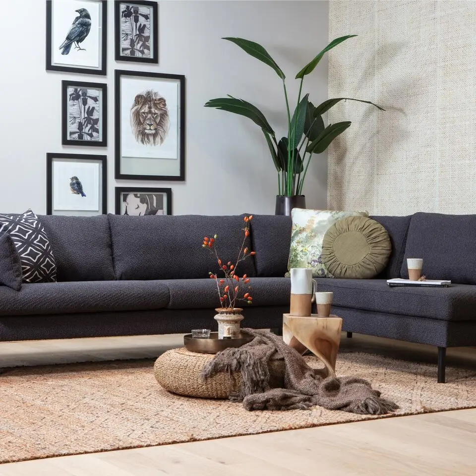 WOOOD Strelitzia Kunstplant - Groen - 96x164x63