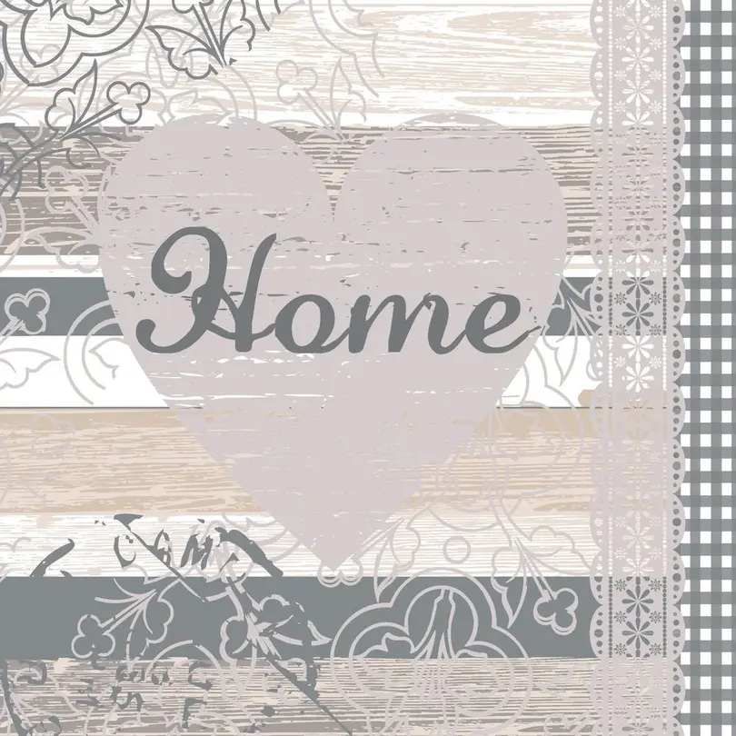 Serviette 20er-Set Home