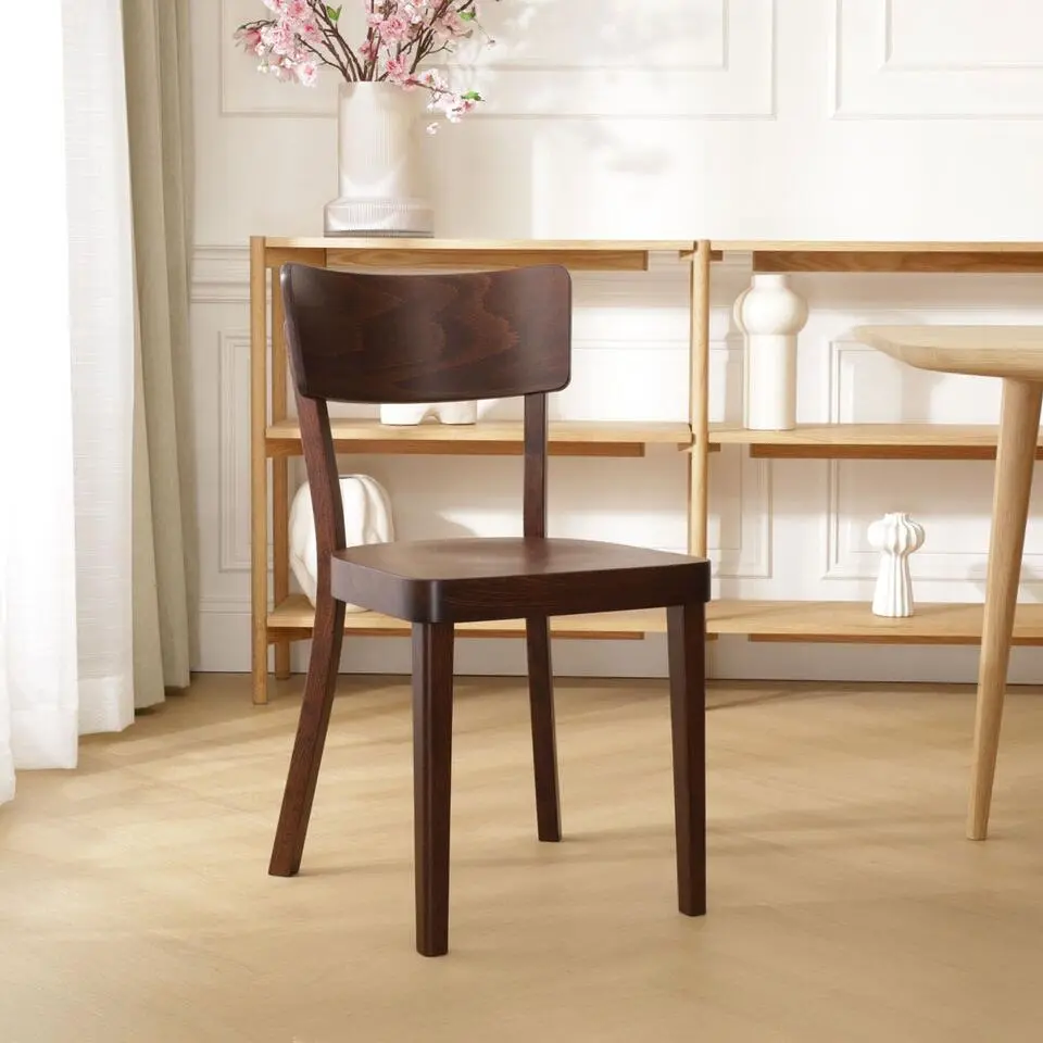 Fameg Fergus Houten Eetkamerstoel Walnoot