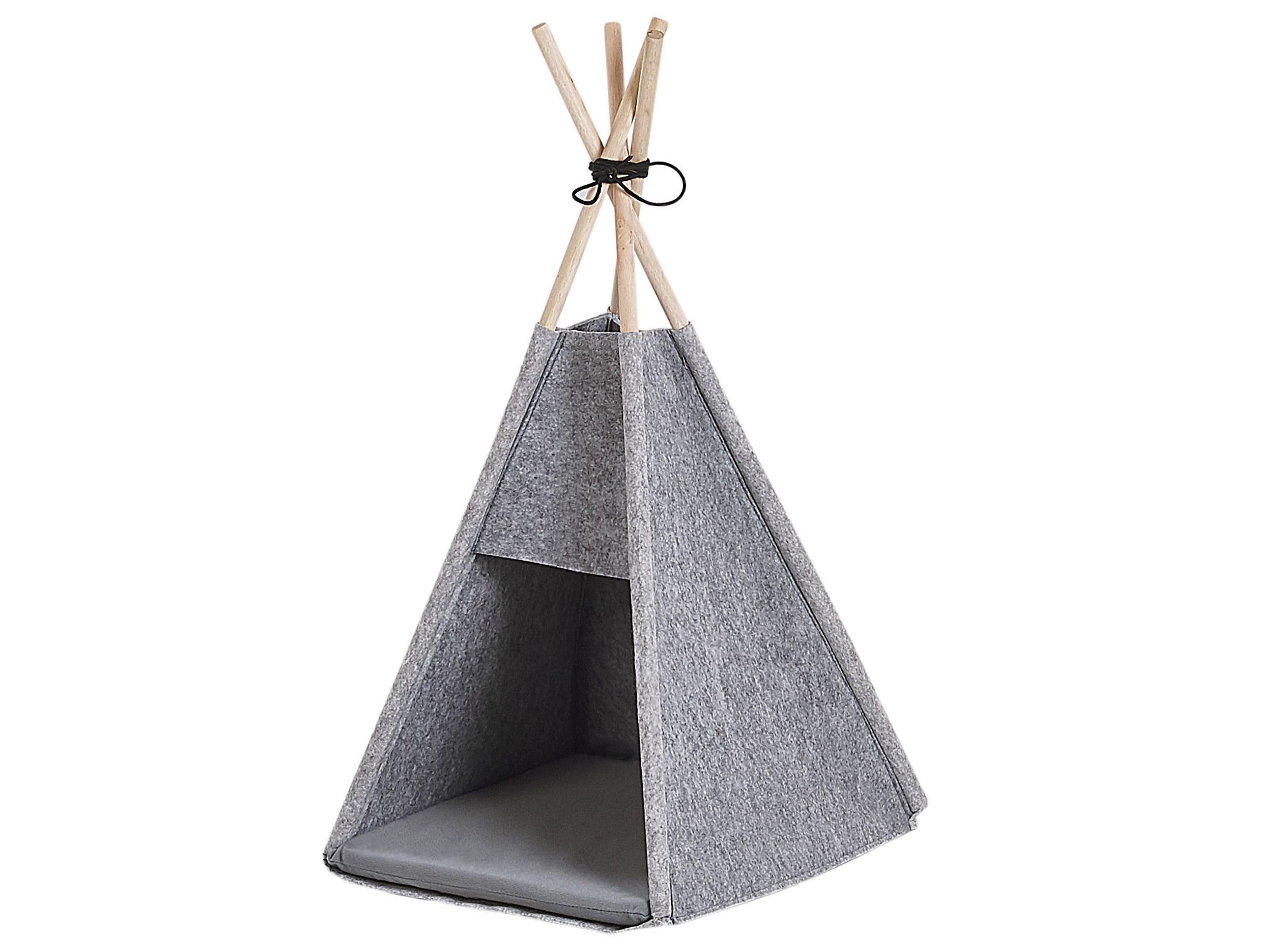 Pet Bed ULUBEY Felt Light Grey