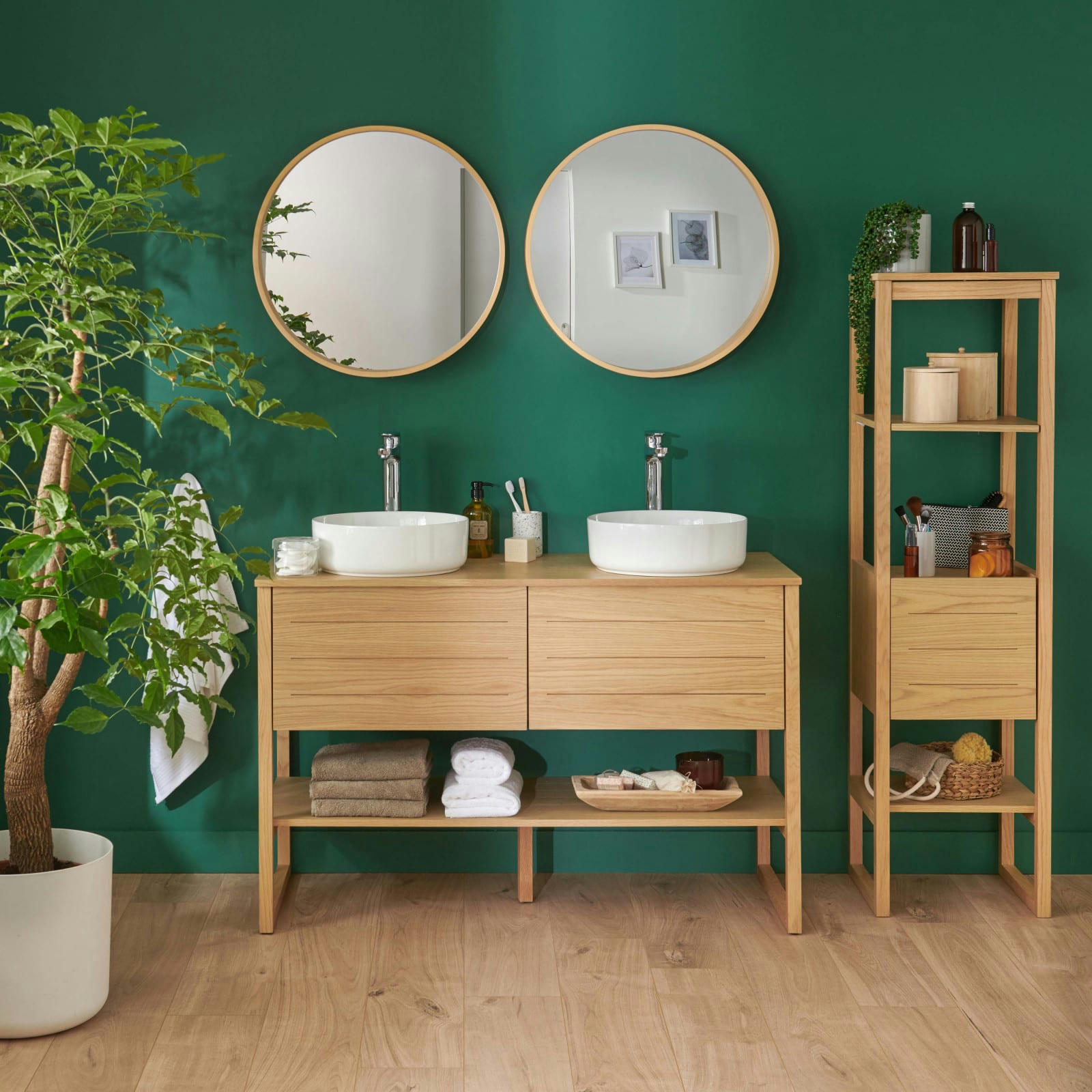 ATOLL - Robinet lave-mains  - Mitigeur eau chaude et eau froide TAP Noir mat