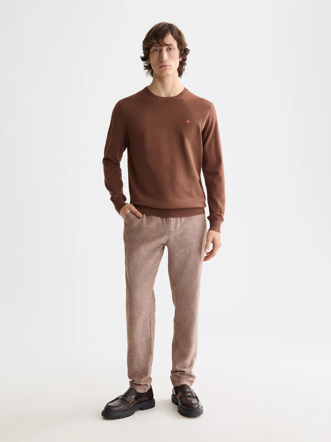 Seasonal Core - Regular-Fit Ecovero Blend Crewneck