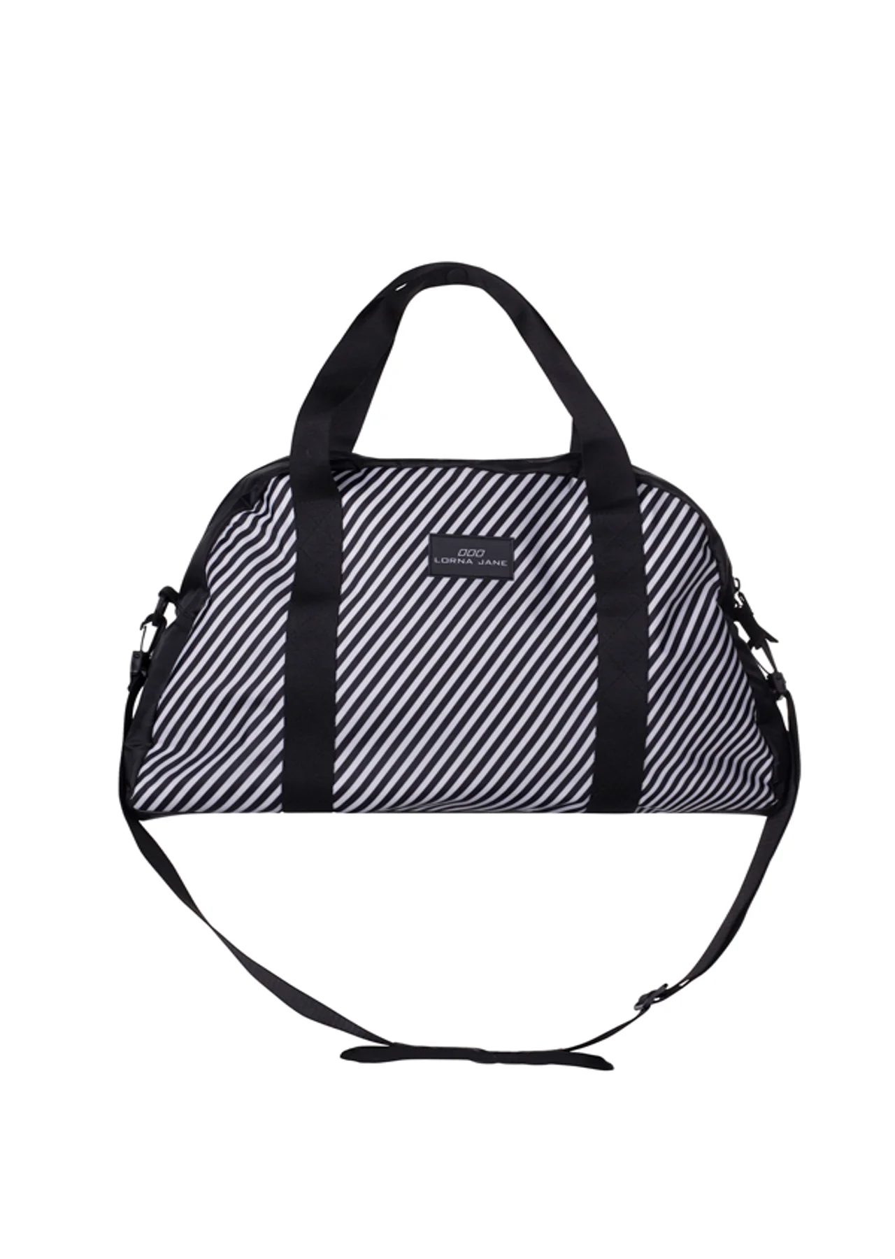 Striped Gym Bag
