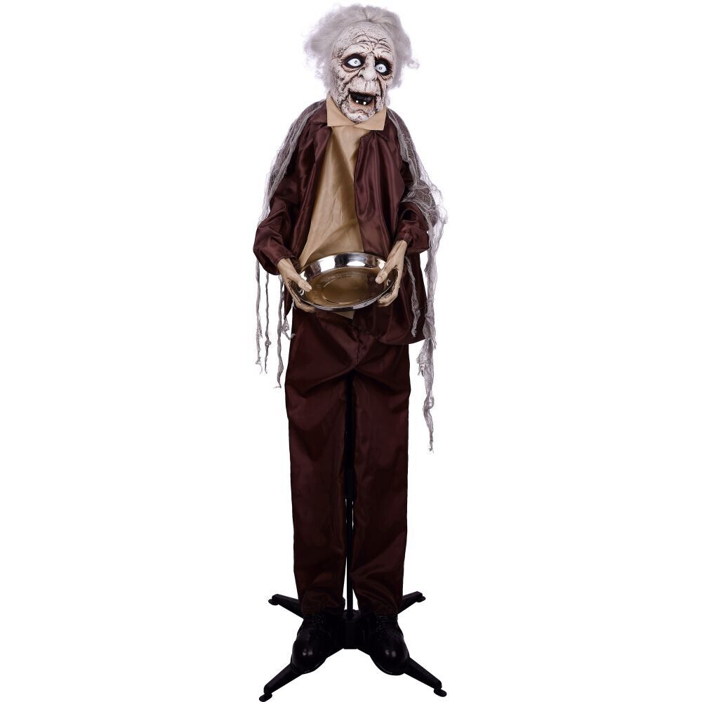 Automate vieil homme animé et sonore Halloween 150cm