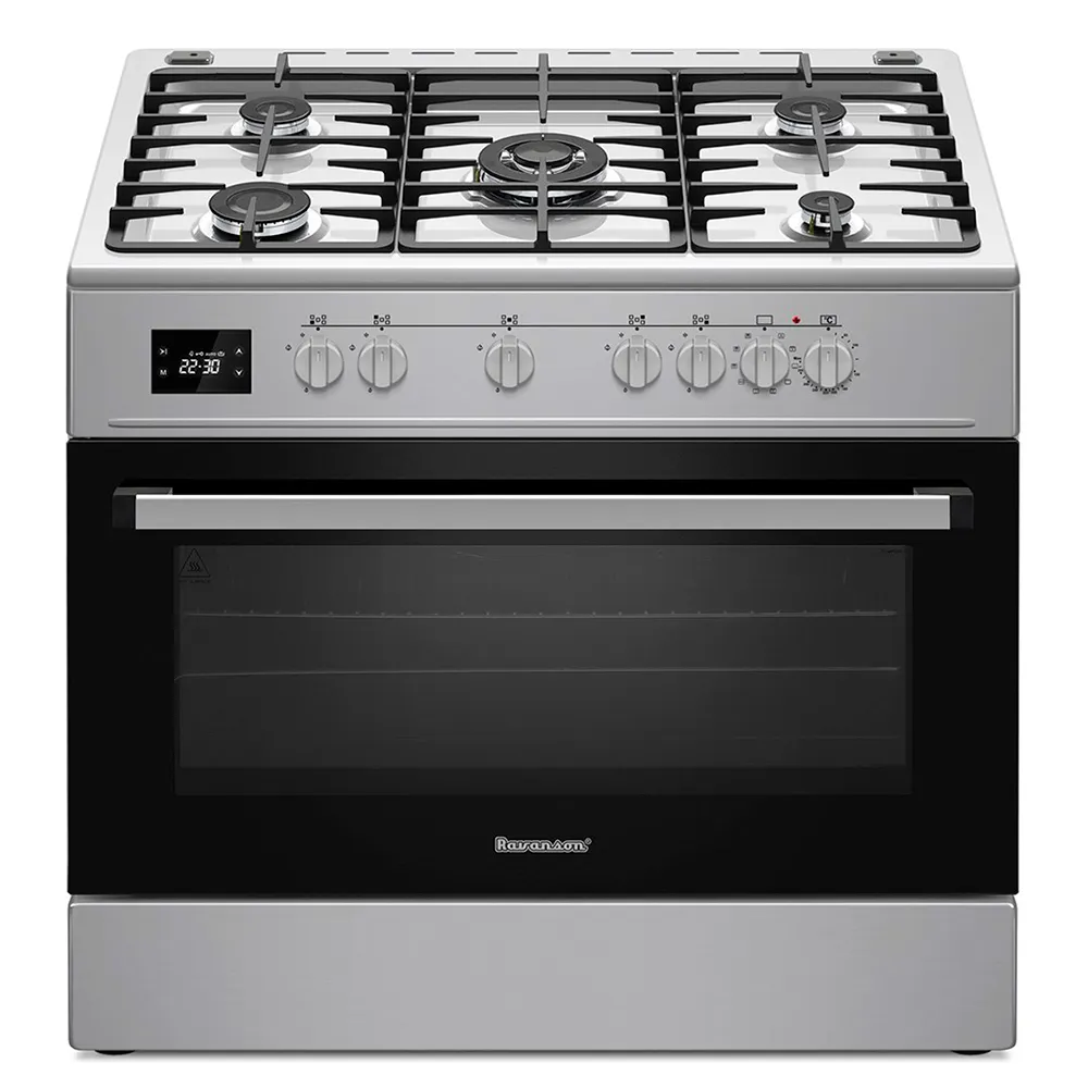 Ravanson KWGE-K90A Cheff Modern Butane Gas Kitchen With Oven 5 burners