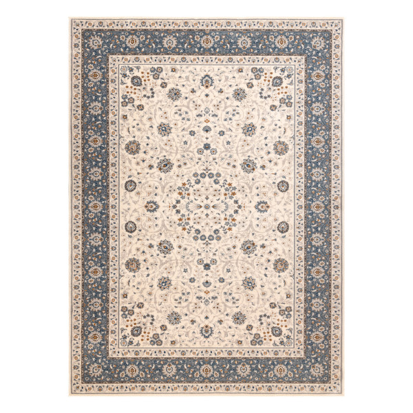 Dywan wełniany NAIN Ornament, ramka 7179/51643 beż / 80x150 cm