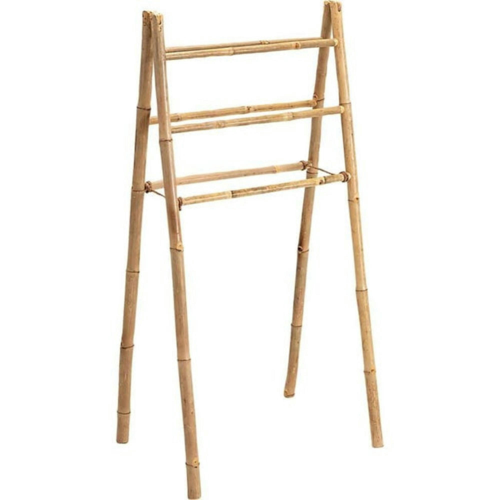 - Porte-serviettes en bambou 130x64cm